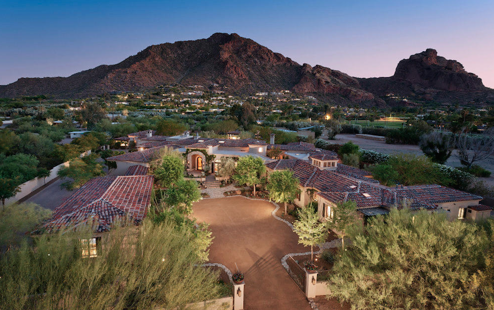 Paradise Valley magnificent Camelback Mountain views with 3,000 bottle wine room $10,800,000 - Joan A Levinson with Realty ONE Group