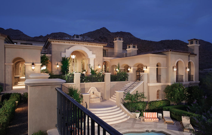 Scottsdale 2 acre lot with guest casita and grand entry fairytail staircase &nbsp;$9,995,000 - Mike Domer with RE/MAX Excalibur